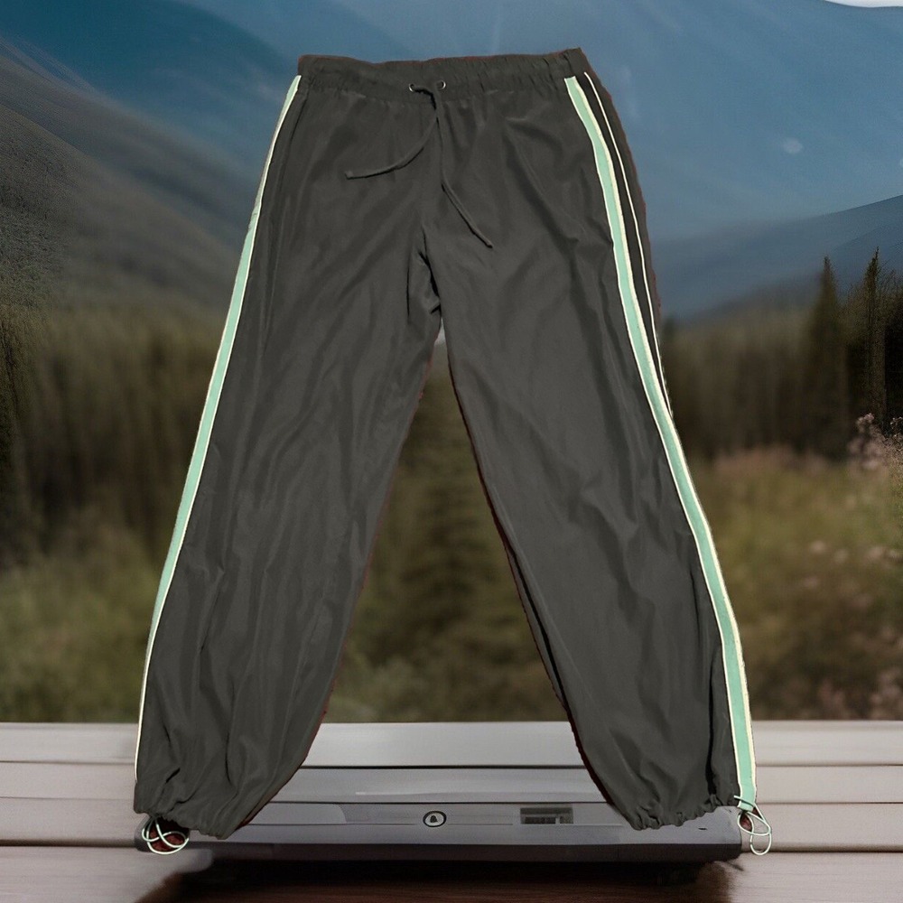 Green Tea Joggers Womens Athletic Pants Extra Large Gray